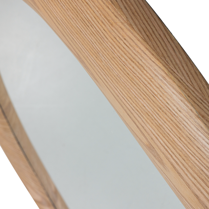 Oglinda Glivon, MDF, natur, 100 x 100 x 5 cm, WOOOD 377828-N [5]