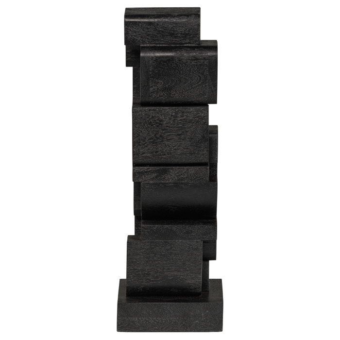 Ornament decorativ Isan, metal, negru, 53 x 18 x 18 cm, WOOOD 377941-Z [5]