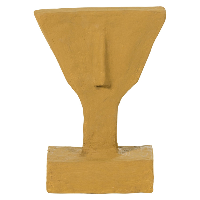 Ornament decorativ Olen, papier-mache, galben, 35 x 25 x 15 cm, WOOOD 377845-H [3]