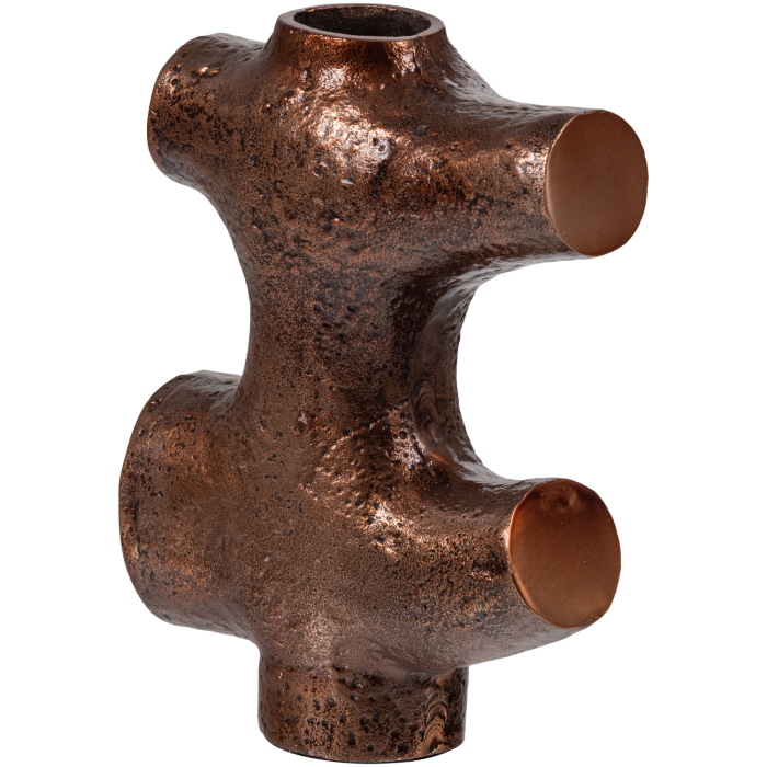 Ornament decorativ Orin, metal, maro, 20 x 25 x 9 cm, WOOOD 377807-B [5]