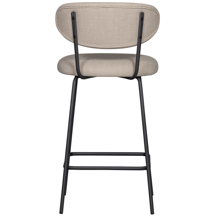 Scaun de bar Kjeld, tesatura, natur, 93 x 46 x 52 cm, WOOOD 374073-N [5]