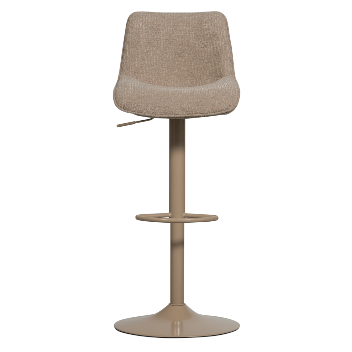 Scaun de bar Marten, poliester, nisipiu, 110 x 45 x 50 cm, WOOOD 377486-S [3]