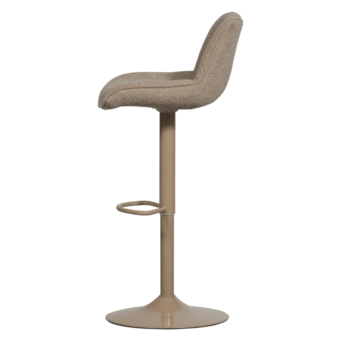 Scaun de bar Marten, poliester, nisipiu, 110 x 45 x 50 cm, WOOOD 377486-S [5]