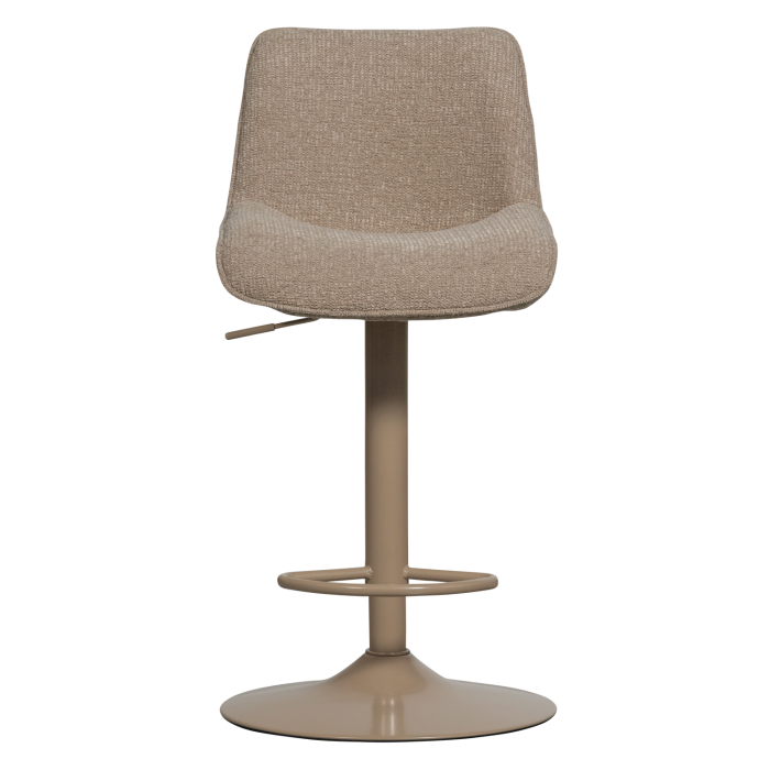 Scaun de bar Marten, poliester, nisipiu, 110 x 45 x 50 cm, WOOOD 377486-S [4]
