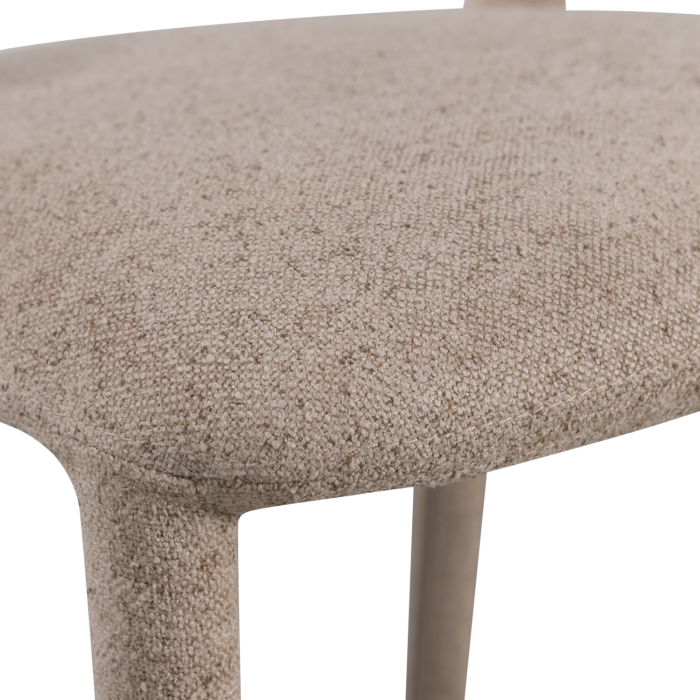 Scaun de bar Noble, poliester, nisipiu, 95 x 48 x 52 cm, WOOOD 377535-Z [7]