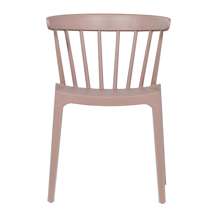 Scaun de gradina Bliss, plastic, roz somon, 75 x 52 x 53 cm, WOOOD 378634-R [3]