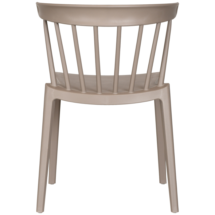 Scaun de gradina Bliss, plastic, taupe, 75 x 52 x 53 cm, WOOOD 378634-TA [6]