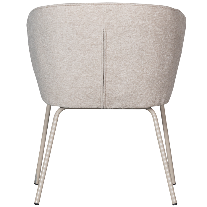 Scaun dining Admit, tesatura, gri pietris, 78 x 60 x 58 cm, WOOOD 800208-P [6]