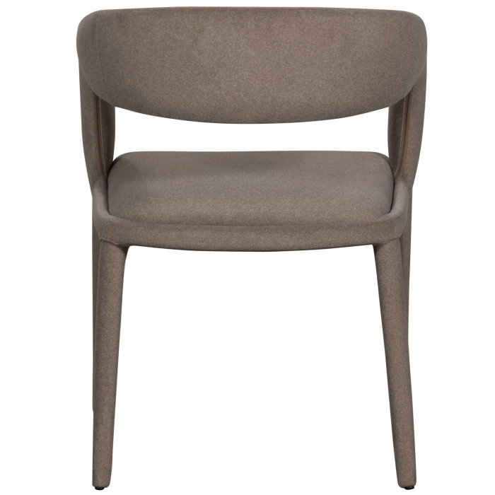 Scaun dining Arms, poliester, maro, 80 x 60 x 54 cm, vtwonen 400532-B [4]