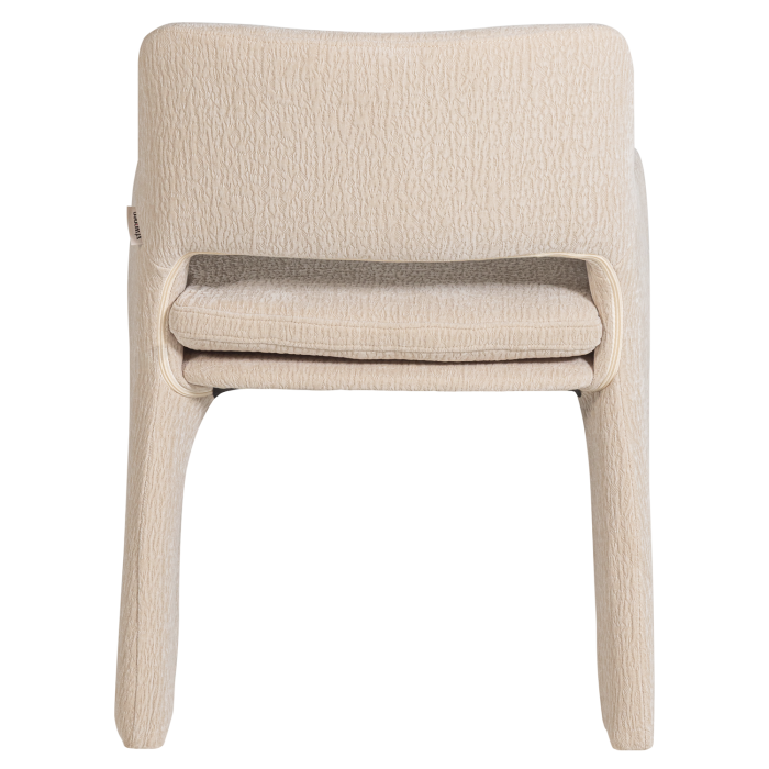 Scaun dining Bigfoot, chenille, nisipiu, 78 x 57 x 56 cm, vtwonen 400553-Z [4]