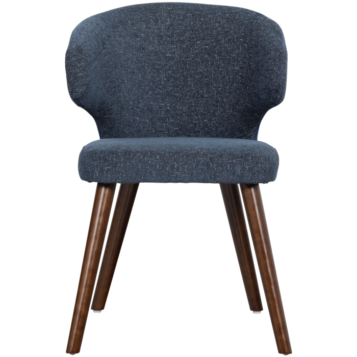 Scaun dining Cape, poliester, albastru, 77 x 55 x 65 cm, vtwonen 400444-B [2]