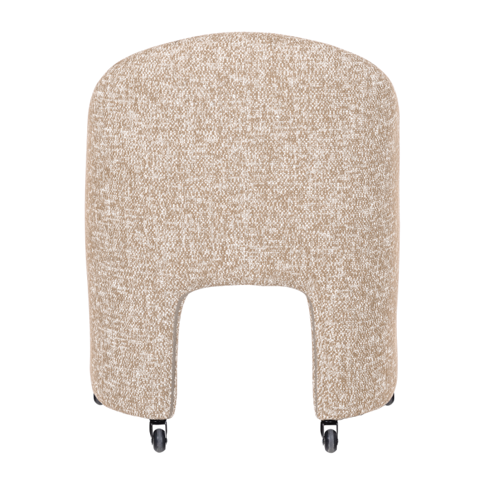 Scaun dining Cordo, tesatura melanj, natur melanj, 83 x 64 x 64 cm, WOOOD 377800-N [5]