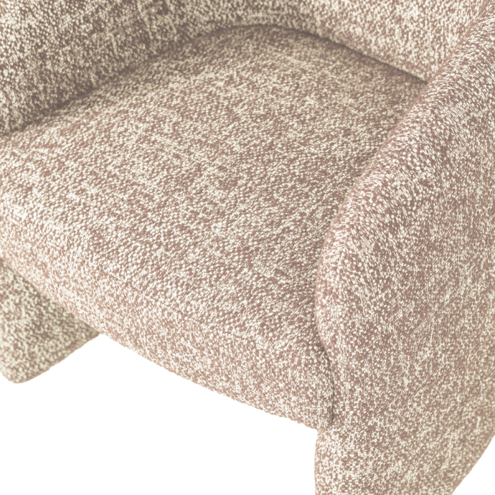 Scaun dining Cordo, tesatura melanj, natur melanj, 83 x 64 x 64 cm, WOOOD 377800-N [6]
