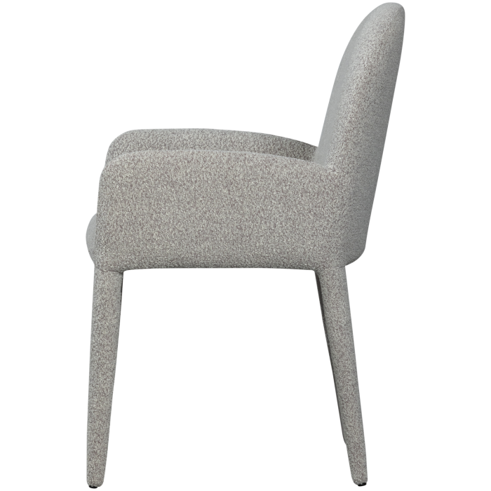 Scaun dining Elegance, tesatura, gri, 83 x 54 x 57 cm, vtwonen 400533-G [3]