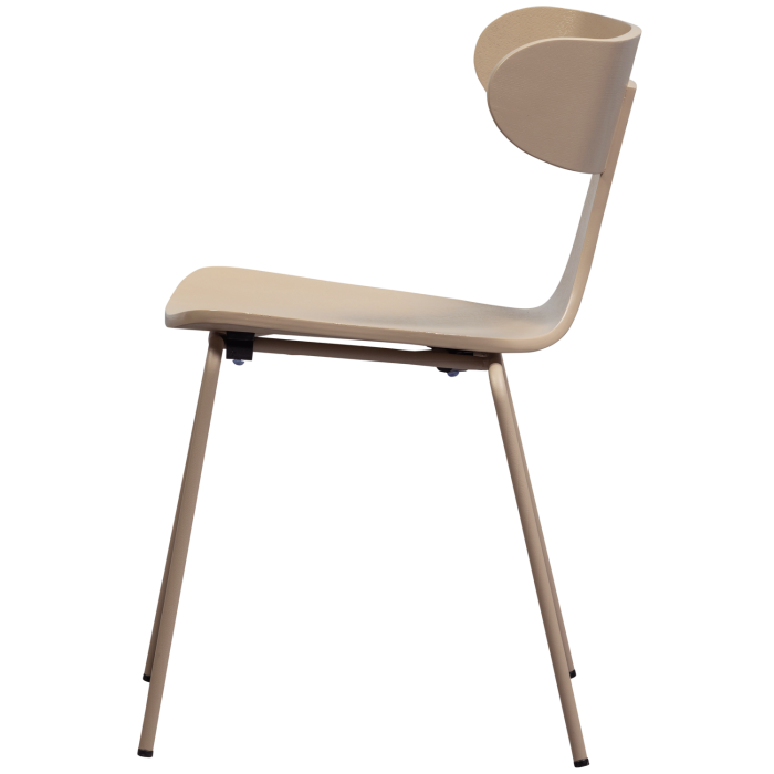 Scaun dining Form, furnir, nisipiu, 78 x 50 x 52 cm, WOOOD 800585-Z [5]