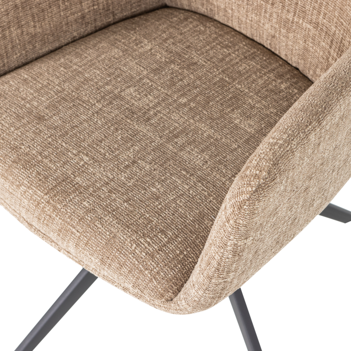 Scaun dining Grant, tesatura melanj, nisipiu melanj, 88 x 61 x 63 cm, WOOOD 377387-D [6]