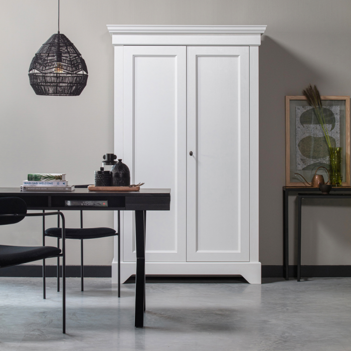 Scaun dining Ivy, catifea, negru, 74 x 52 x 50 cm, WOOOD 373307-Z [2]