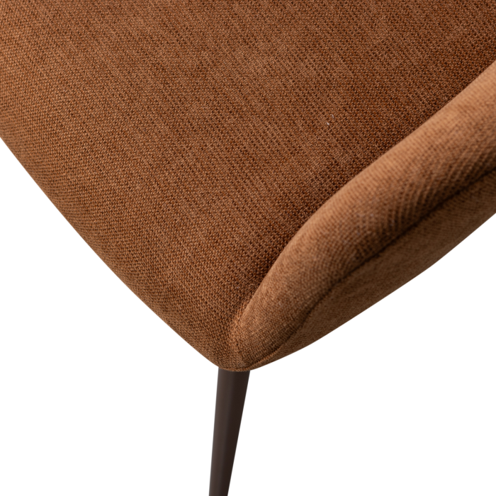 Scaun dining Jenny, poliester, maro, 80 x 58 x 58 cm, WOOOD 374076-B [9]