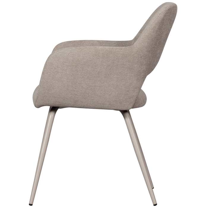 Scaun dining Jenny, tesatura, natur, 80 x 58 x 58 cm, WOOOD 374076-N [5]