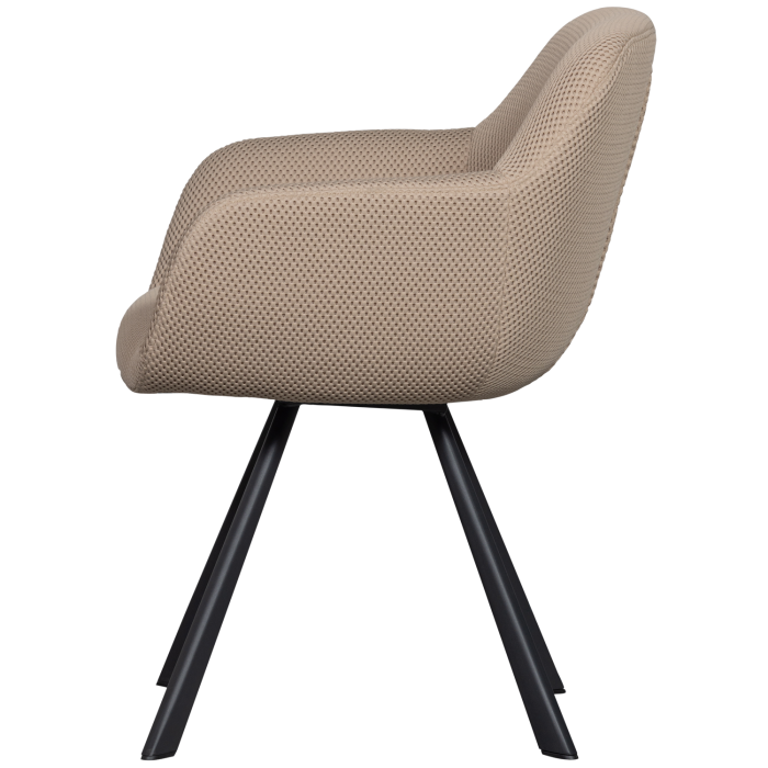 Scaun dining Juno, Mesh fabric, natur, 79 x 58 x 58 cm, WOOOD 373685-A [5]