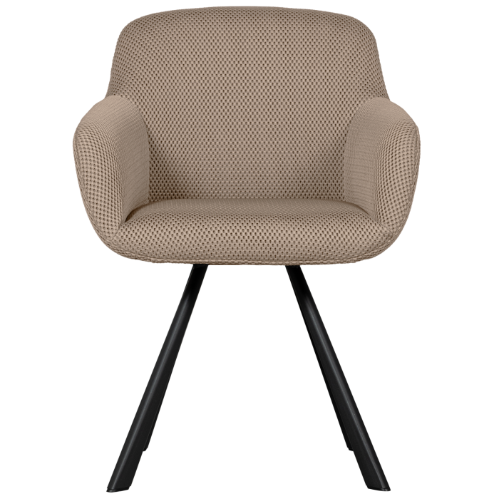 Scaun dining Juno, Mesh fabric, natur, 79 x 58 x 58 cm, WOOOD 373685-A [4]