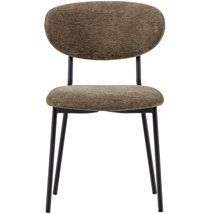 Scaun dining Kjeld, chenille, verde, 79 x 47 x 53 cm, WOOOD 374072-G [3]