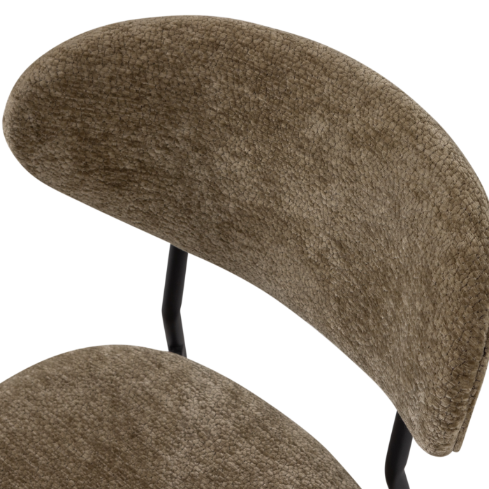 Scaun dining Kjeld, chenille, verde, 79 x 47 x 53 cm, WOOOD 374072-G [8]