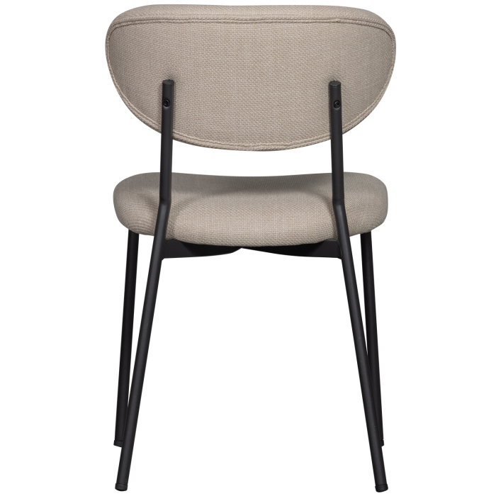 Scaun dining Kjeld, tesatura, natur, 79 x 47 x 53 cm, WOOOD 374072-N [6]