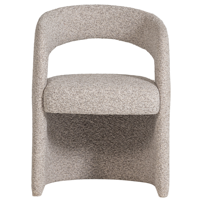 Scaun dining Lanor, boucle, natur, 76 x 58 x 57 cm, WOOOD 377995-N [4]