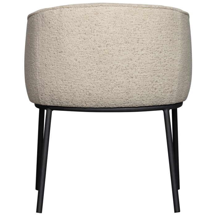 Scaun dining Leon, boucle, natur melanj, 77 x 61 x 63 cm, WOOOD 374098-N [6]