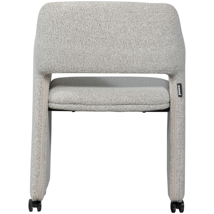 Scaun dining Lyric, poliester, gri, 79 x 59 x 58 cm, WOOOD 377474-G [6]