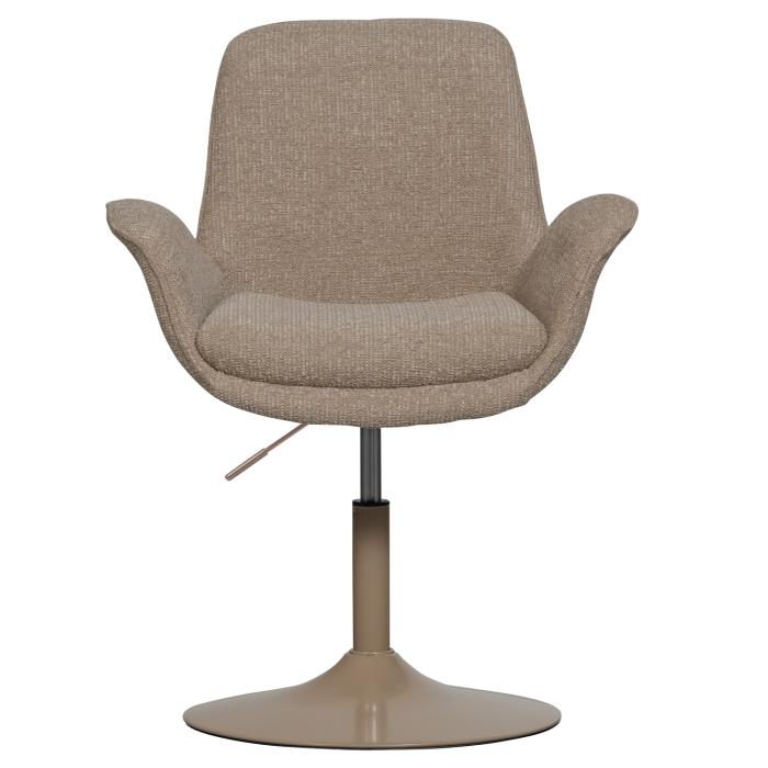 Scaun dining Marten, poliester, nisipiu, 90 x 70 x 66 cm, WOOOD 377487-S [5]