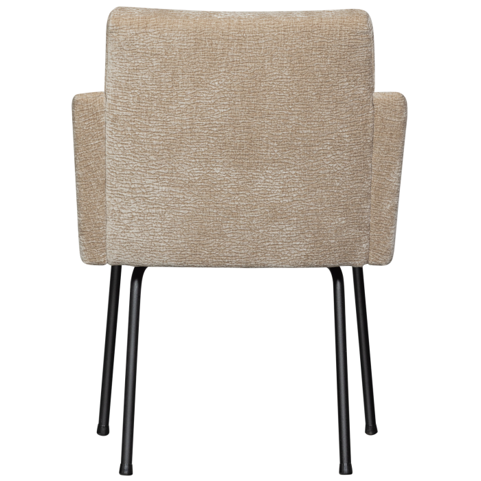 Scaun dining Mount, poliester, nisipiu, 82 x 61 x 65 cm, WOOOD 801139-SA [6]