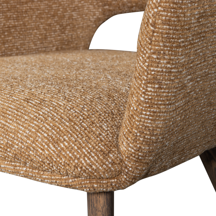 Scaun dining Murat, poliester, galben, 86 x 61 x 60 cm, WOOOD 377492-GM [8]