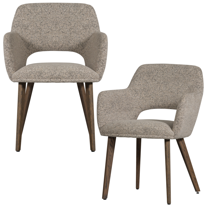 Scaun dining Murat, poliester, natur, 86 x 61 x 60 cm, WOOOD 377492-NM [6]