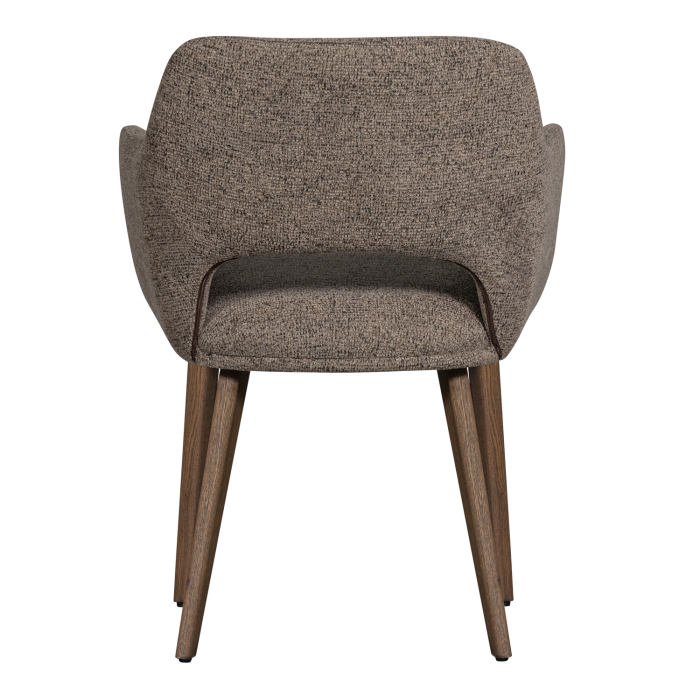 Scaun dining Murat, poliester, taupe, 86 x 61 x 60 cm, WOOOD 377492-TM [5]