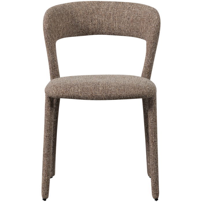 Scaun dining Noble, tesatura melanj, nisipiu melanj, 76 x 51 x 56 cm, WOOOD 801419-ZM [3]