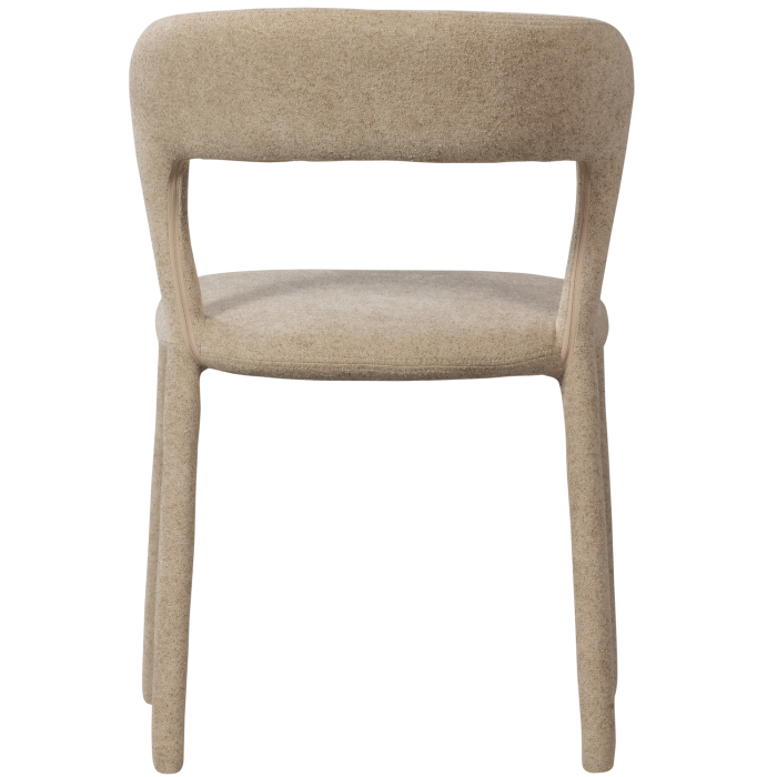 Scaun dining Noble, tesatura, nisipiu, 76 x 51 x 56 cm, WOOOD 801419-Z [6]