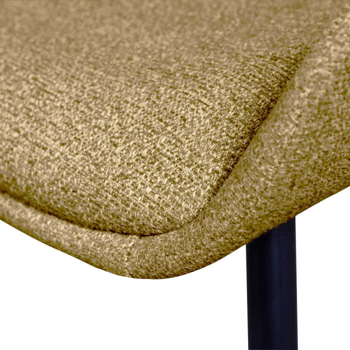Scaun dining Parade, tesatura, mustar, 83 x 58 x 55 cm, WOOOD 801384-M [8]