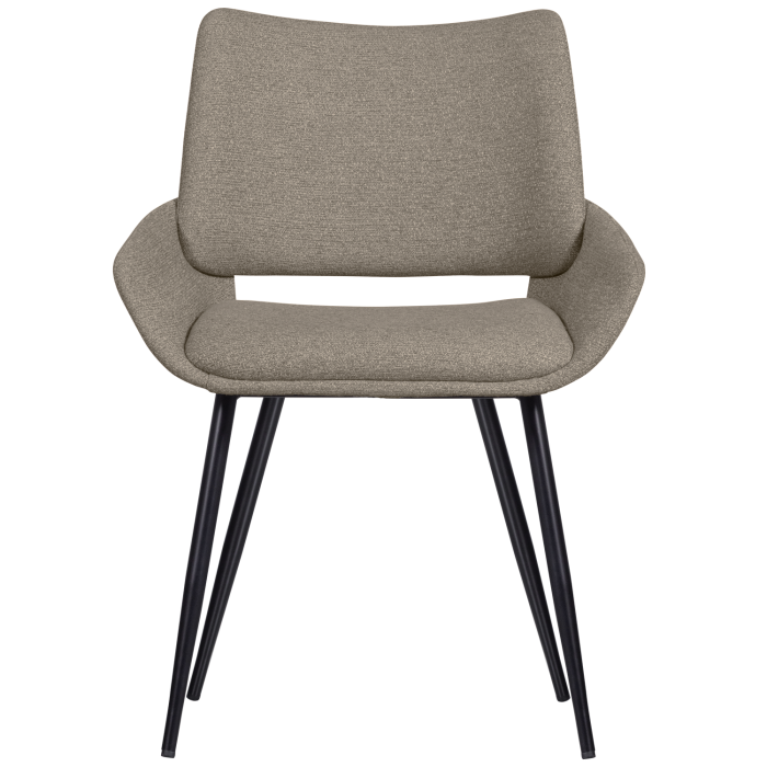Scaun dining Parade, tesatura, nisipiu, 83 x 58 x 55 cm, WOOOD 801384-Z [3]