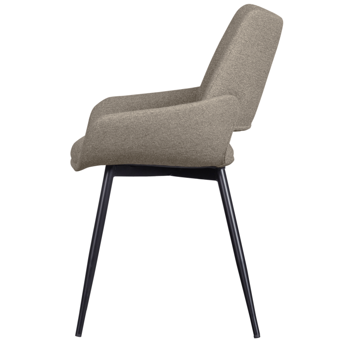 Scaun dining Parade, tesatura, nisipiu, 83 x 58 x 55 cm, WOOOD 801384-Z [4]
