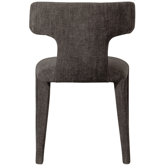 Scaun dining Permit, tesatura, espresso, 78 x 52 x 53 cm, WOOOD 801420-E [5]