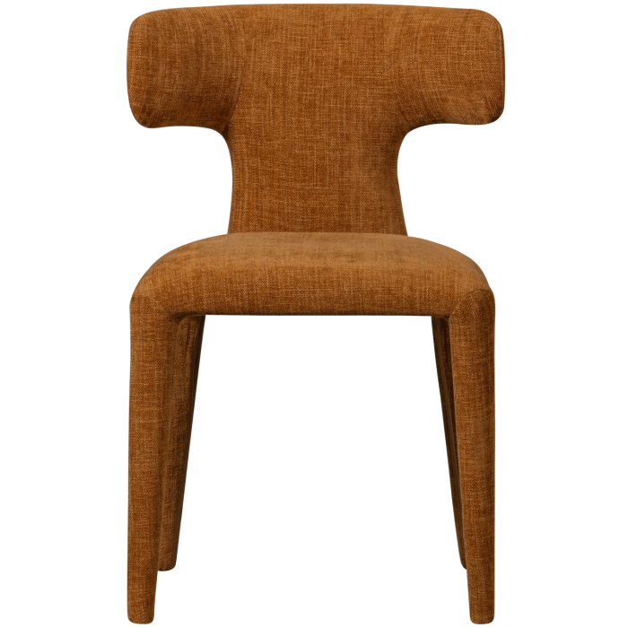 Scaun dining Permit, tesatura, scortisoara, 78 x 52 x 53 cm, WOOOD 801420-C [3]
