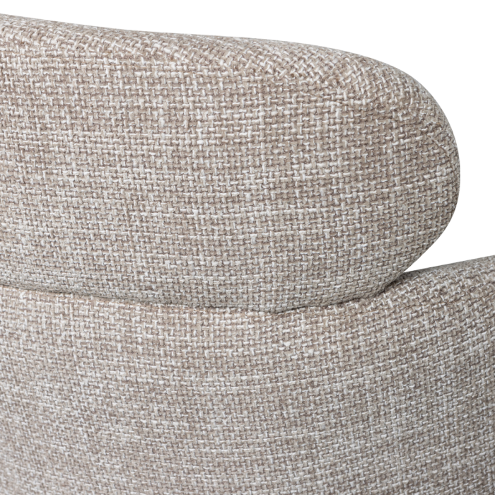 Scaun dining pivotant Fenne, tesatura, natur, 80 x 58 x 60 cm, WOOOD 374080-N [8]
