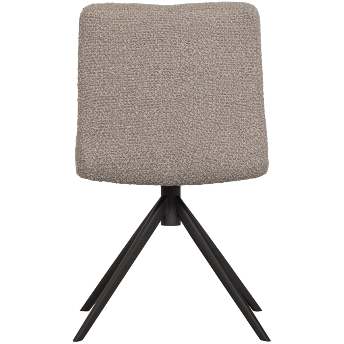 Scaun dining pivotant Vinny, boucle, nisipiu, 80 x 48 x 45 cm, WOOOD 377330-Z [5]