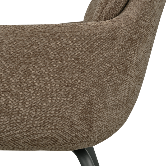 Scaun dining Runa, chenille, nisipiu inchis, 82 x 57 x 59 cm, WOOOD 375064-D [8]