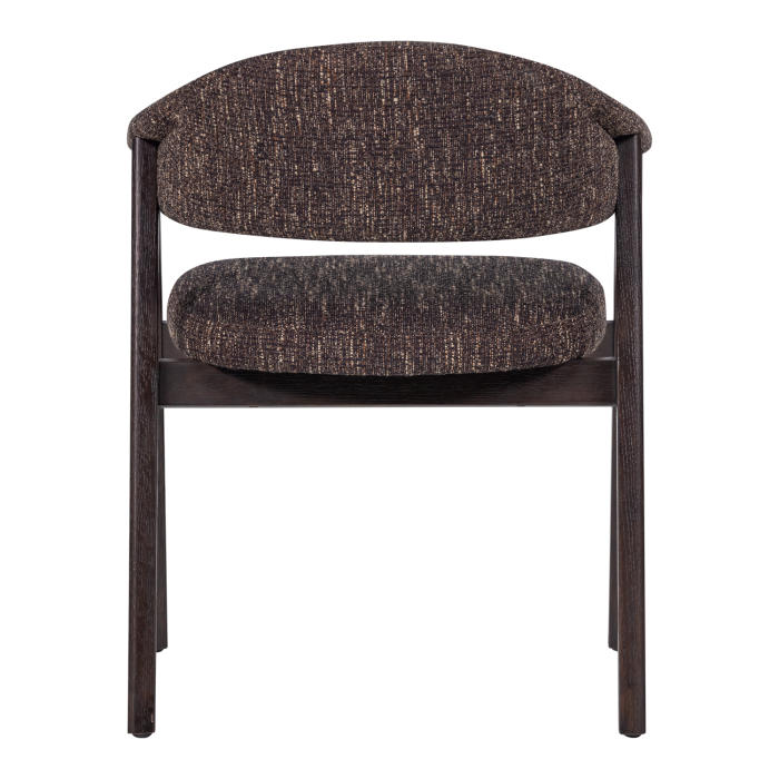 Scaun dining Tunar, lemn de stejar, maro inchis, 77 x 60 x 60 cm, WOOOD 377757-B [6]