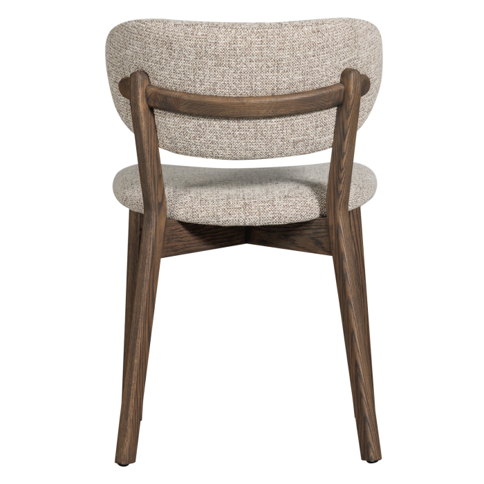 Scaun dining Udar, poliester, maro inchis, 82 x 51 x 60 cm, WOOOD 377489-D [6]