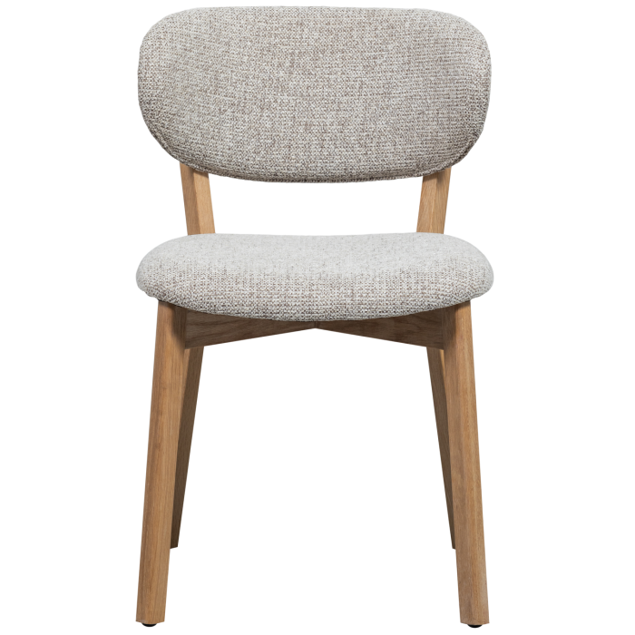 Scaun dining Udar, poliester, natur, 82 x 51 x 60 cm, WOOOD 377489-N [4]