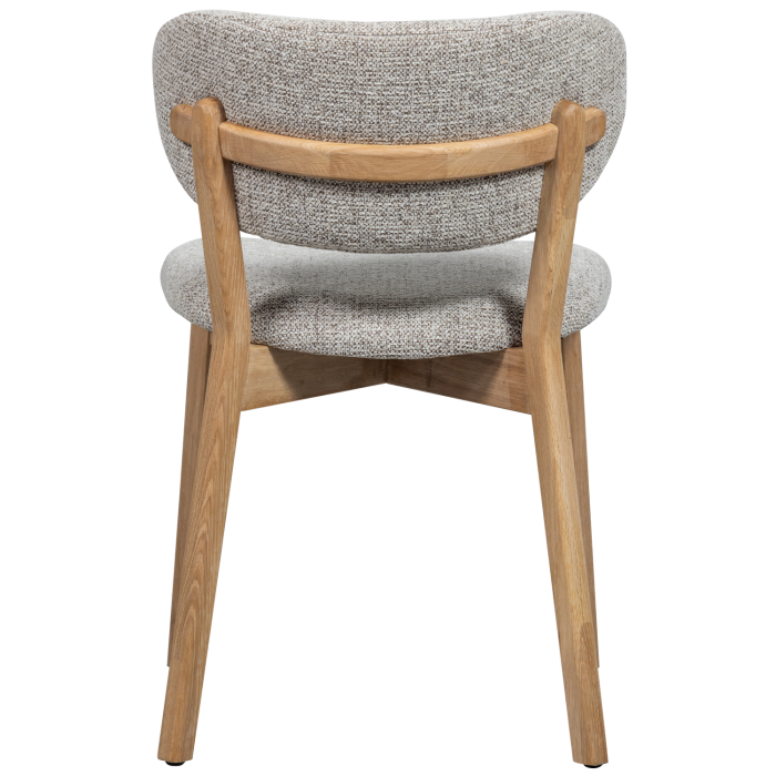 Scaun dining Udar, poliester, natur, 82 x 51 x 60 cm, WOOOD 377489-N [6]